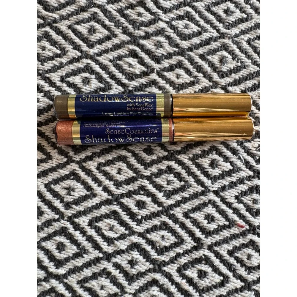 SeneGence ShadowSense Rose Gold Shimmer & Shimmer Smoked Topaz Eyeshadow Duo 2pc
